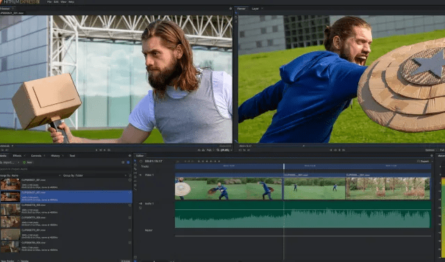 hitfilm express meilleur logiciel de montage video gratuit