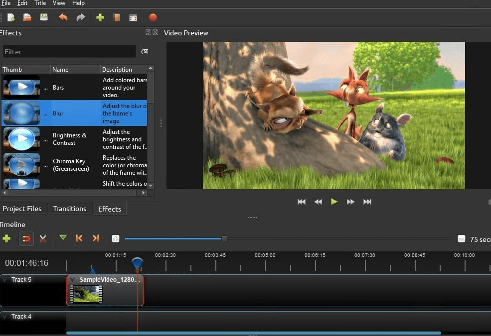 openshot logiciel de montage video gratuit