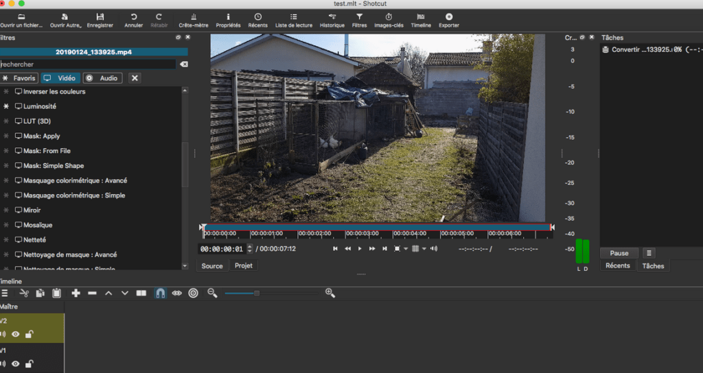 shotcut editeur de video